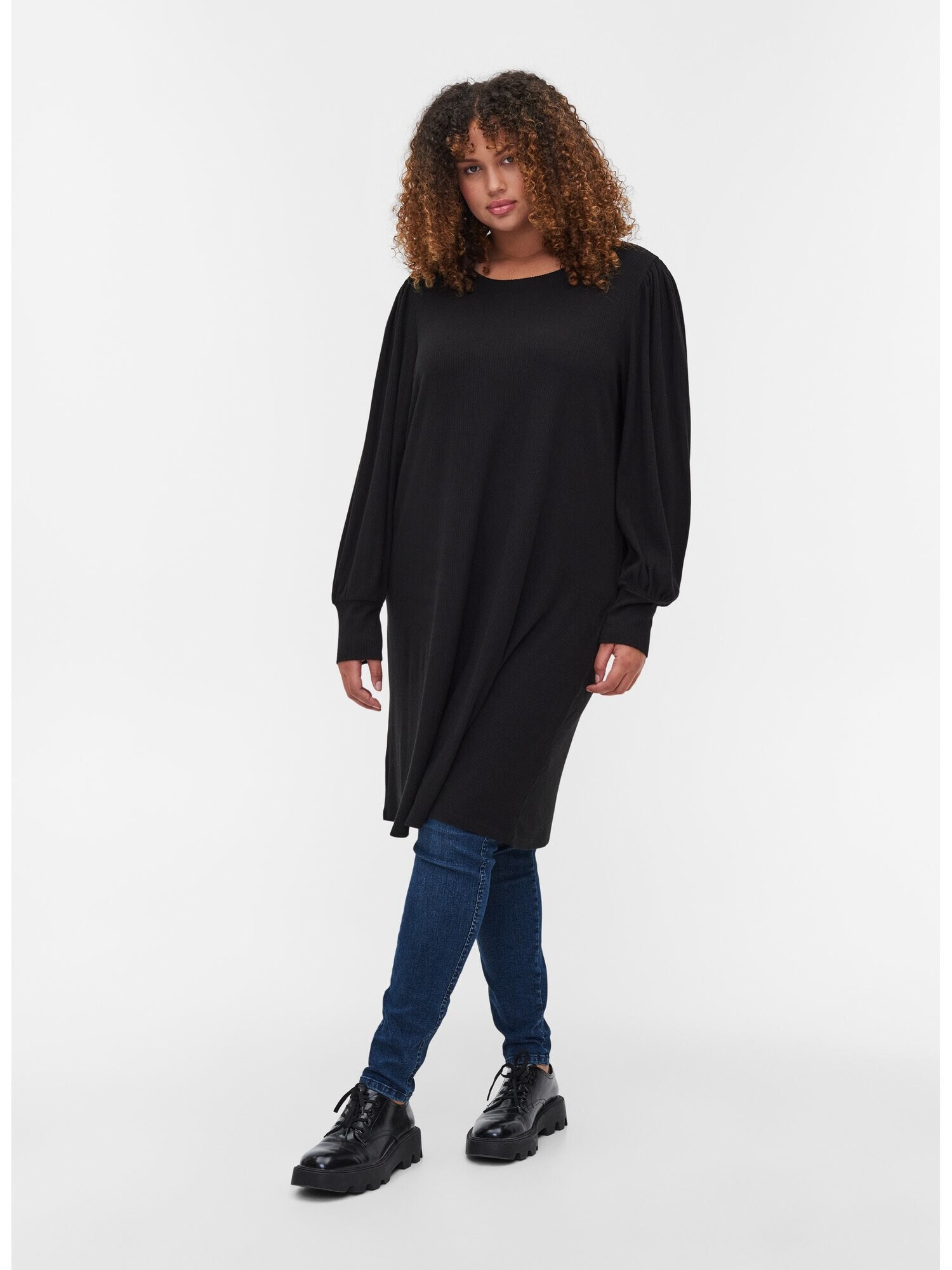 Zizzi Rochie 'VLOUI' negru - Pled.ro