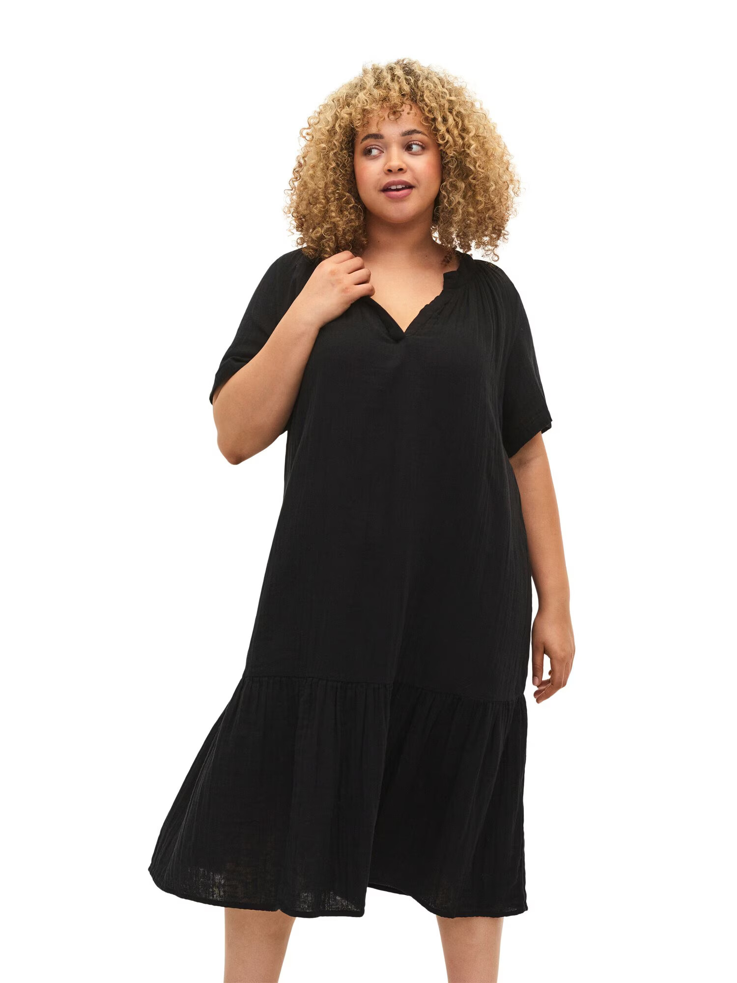 Zizzi Rochie 'VVIVU' negru - Pled.ro