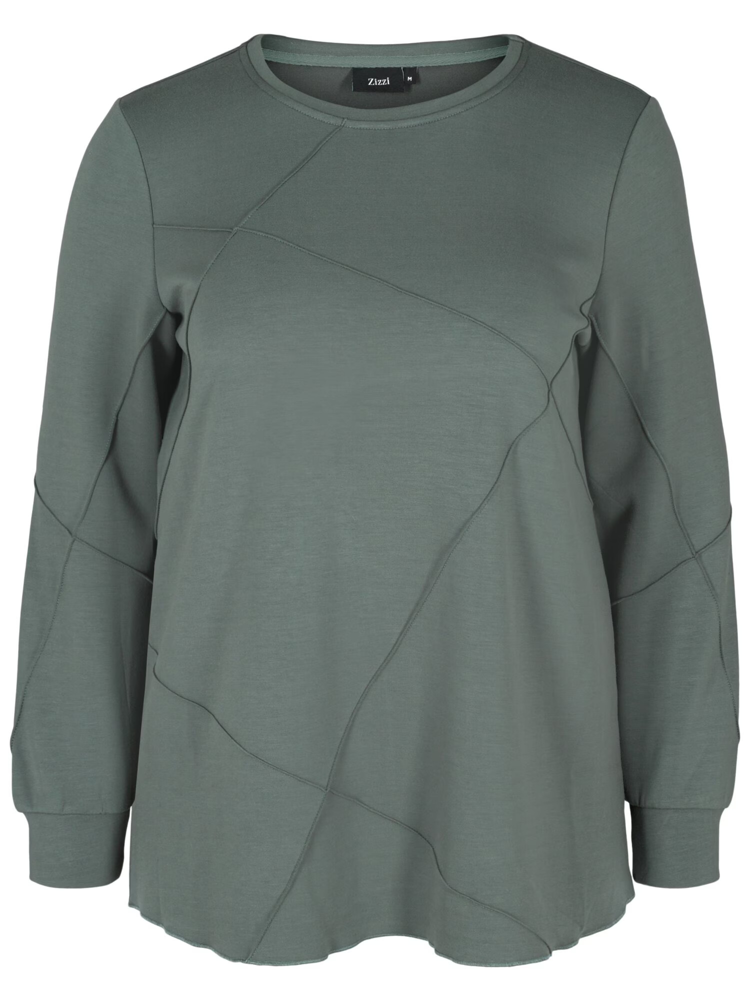 Zizzi Top 'MDENISE' verde stuf - Pled.ro