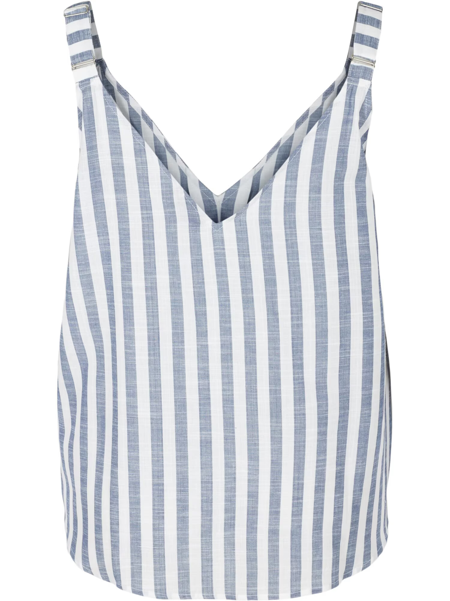 Zizzi Top 'Meliza' albastru amestec / alb - Pled.ro