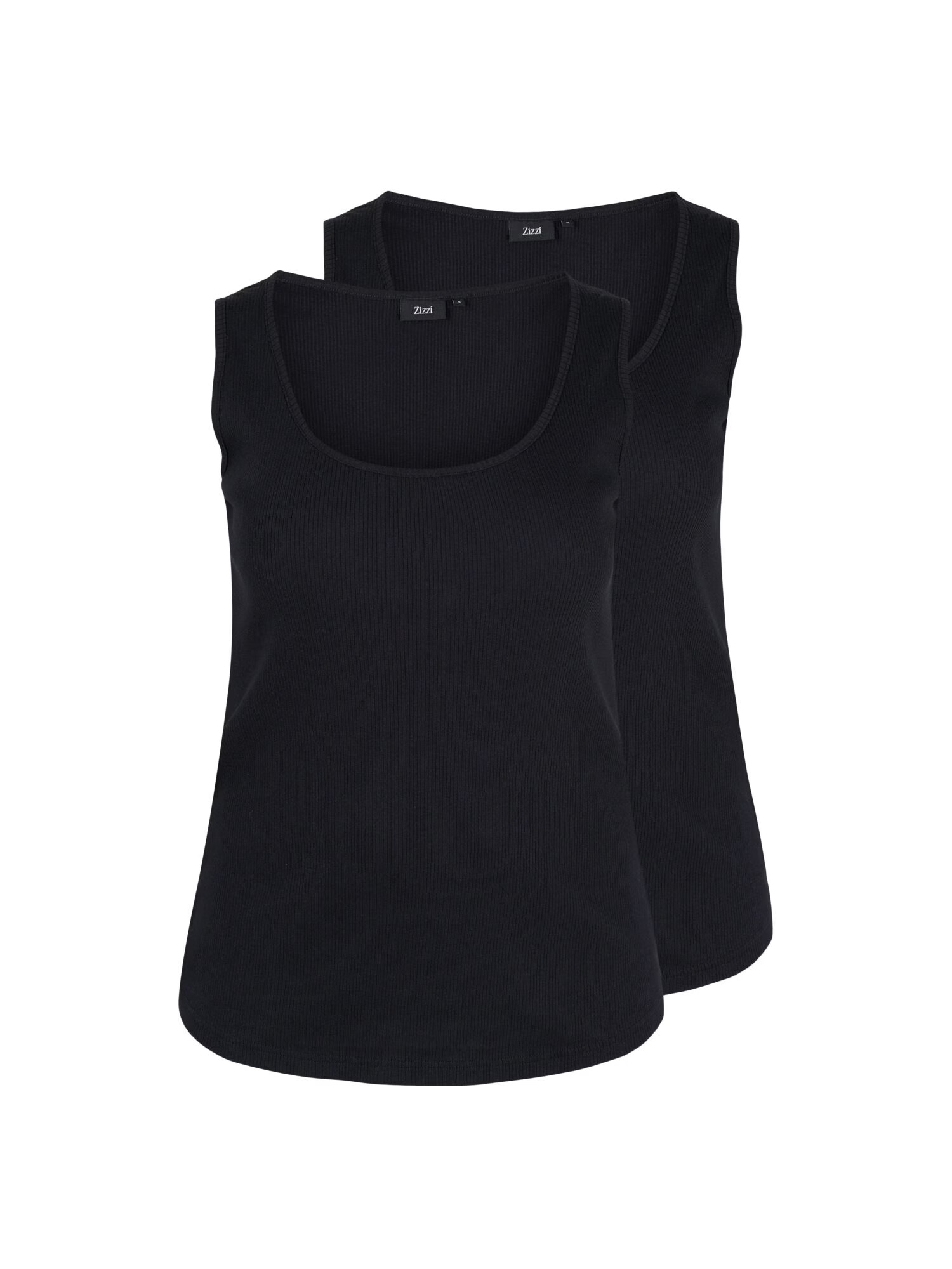 Zizzi Top negru - Pled.ro