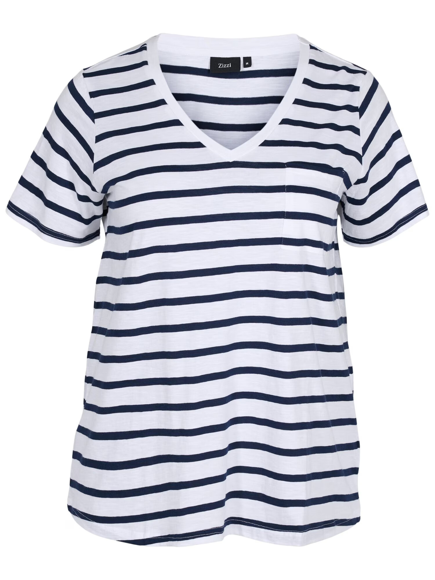 Zizzi Tricou albastru / alb - Pled.ro