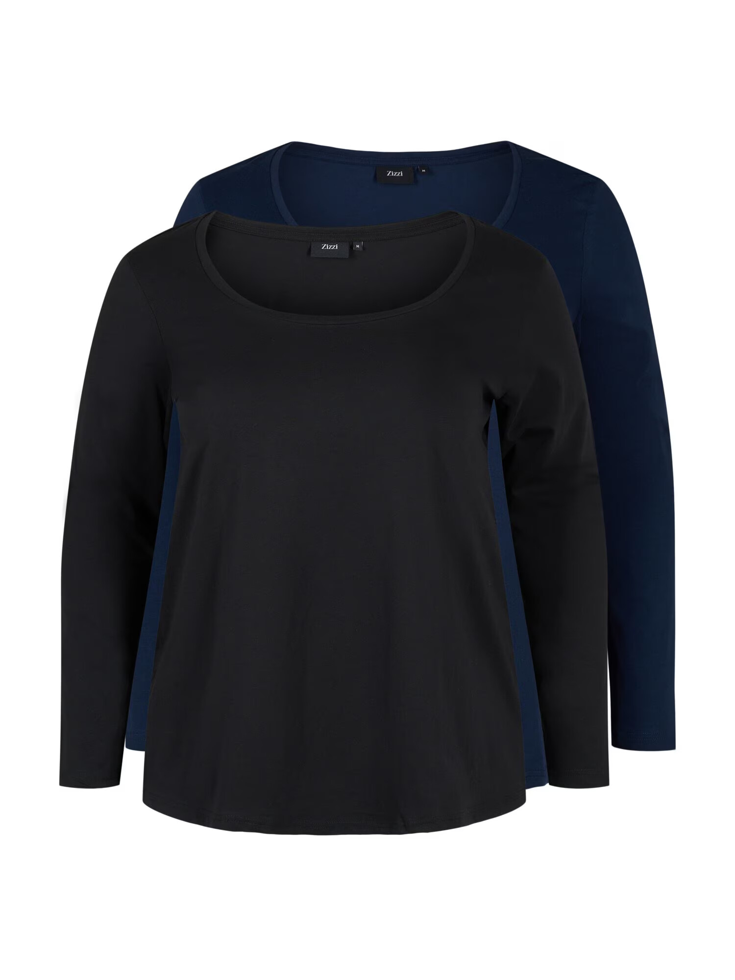 Zizzi Tricou bleumarin / negru - Pled.ro