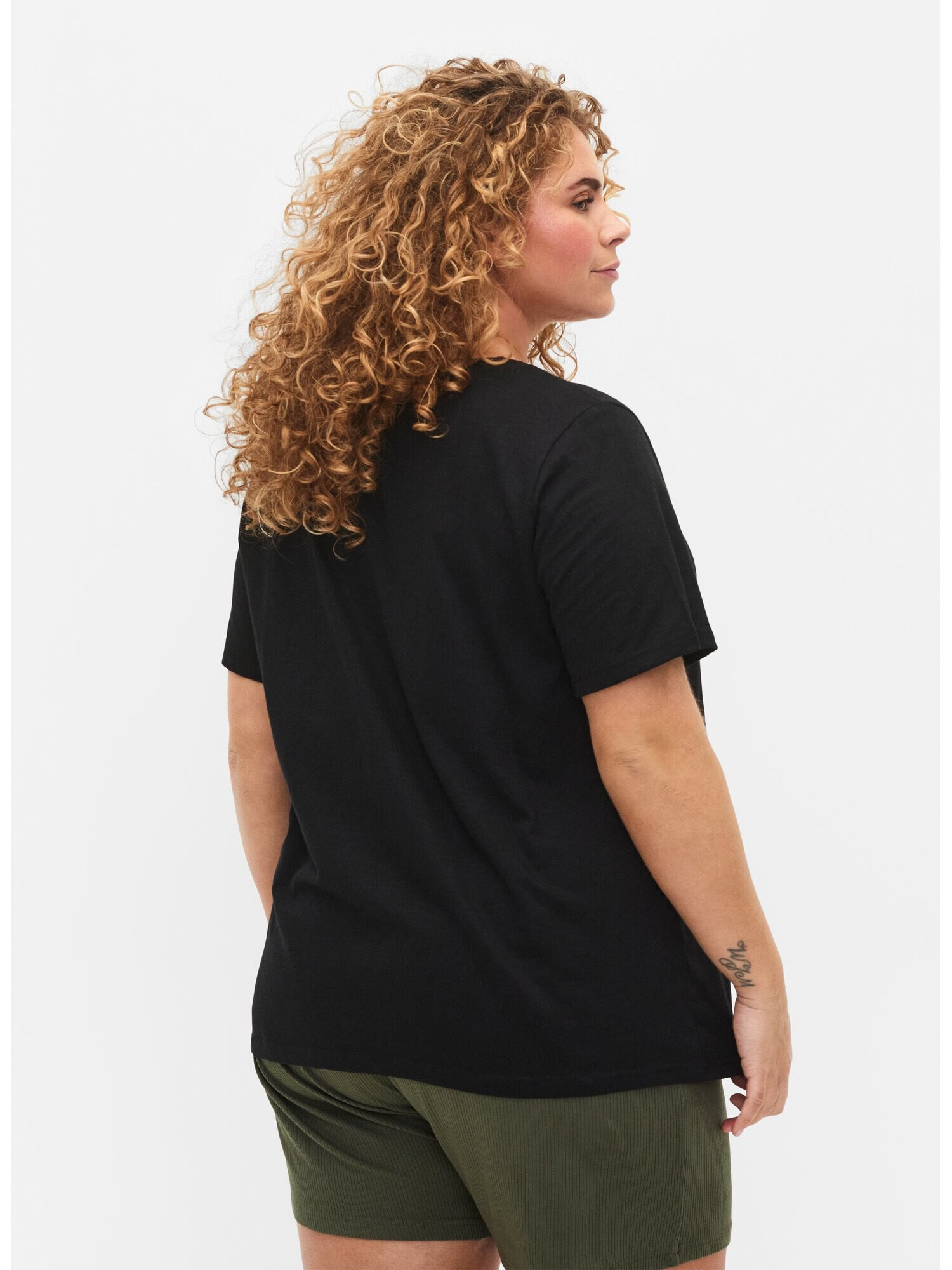 Zizzi Tricou 'Brea' negru - Pled.ro