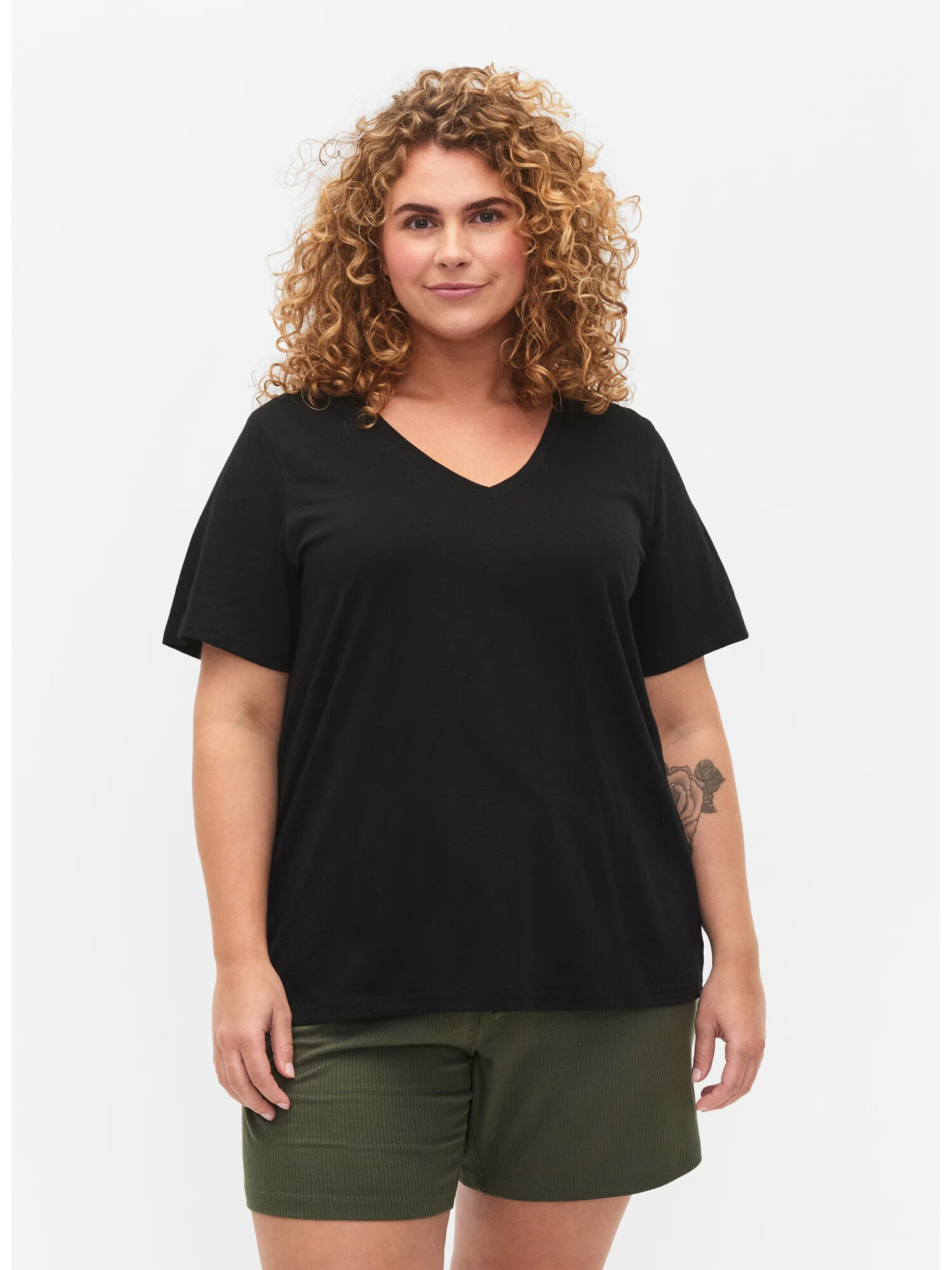 Zizzi Tricou 'Brea' negru - Pled.ro