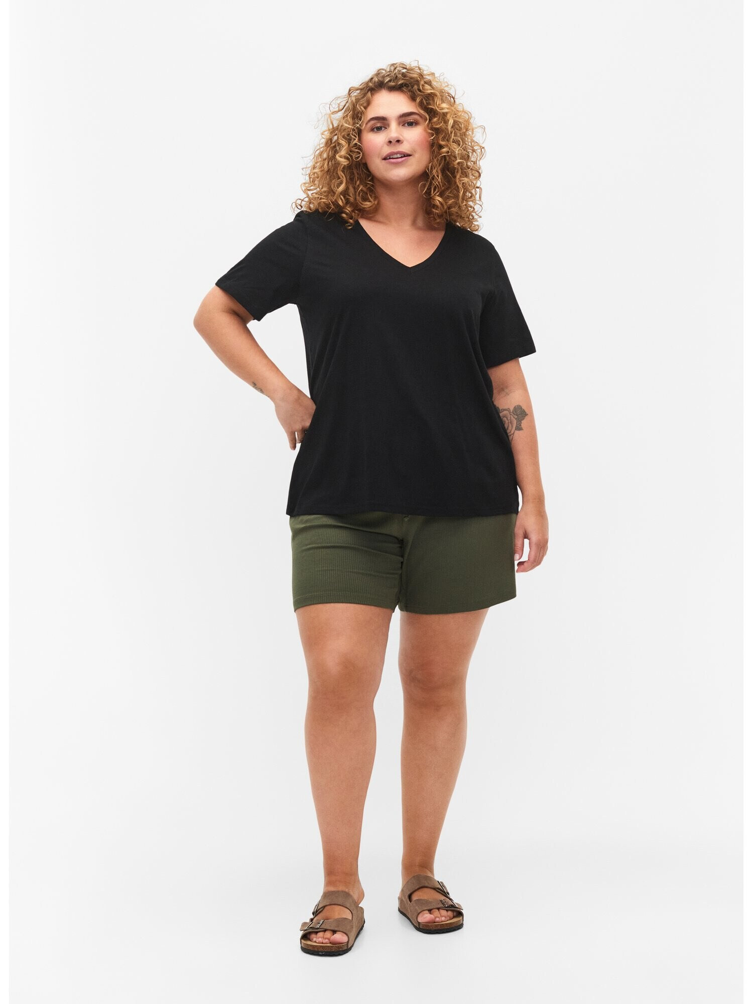 Zizzi Tricou 'Brea' negru - Pled.ro