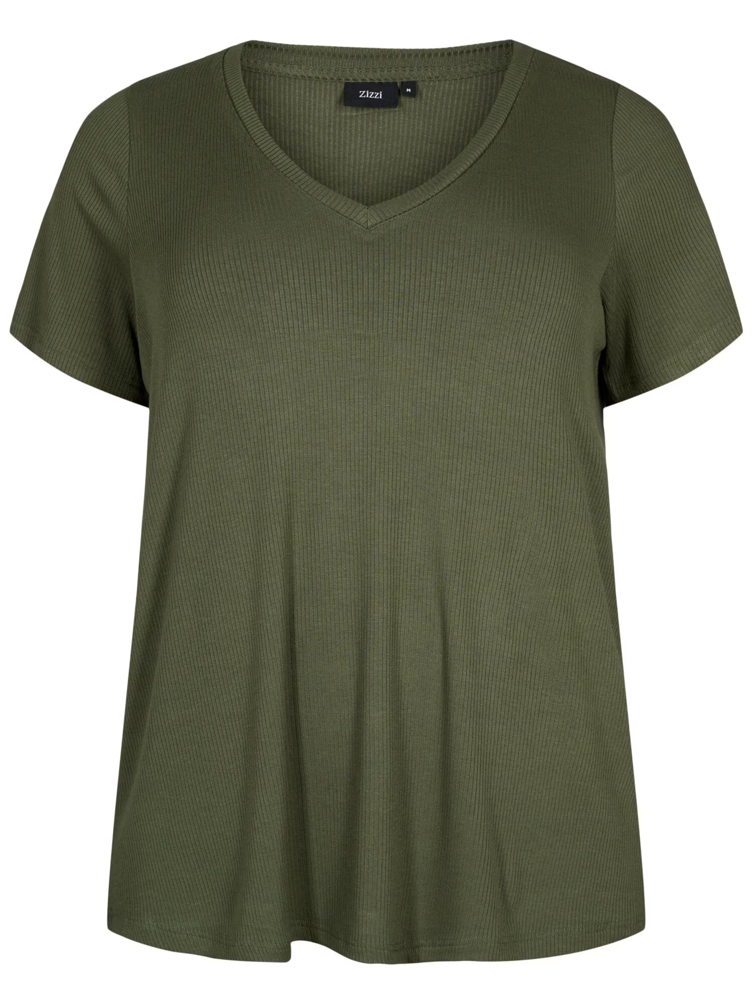 Zizzi Tricou 'Carly' verde închis - Pled.ro