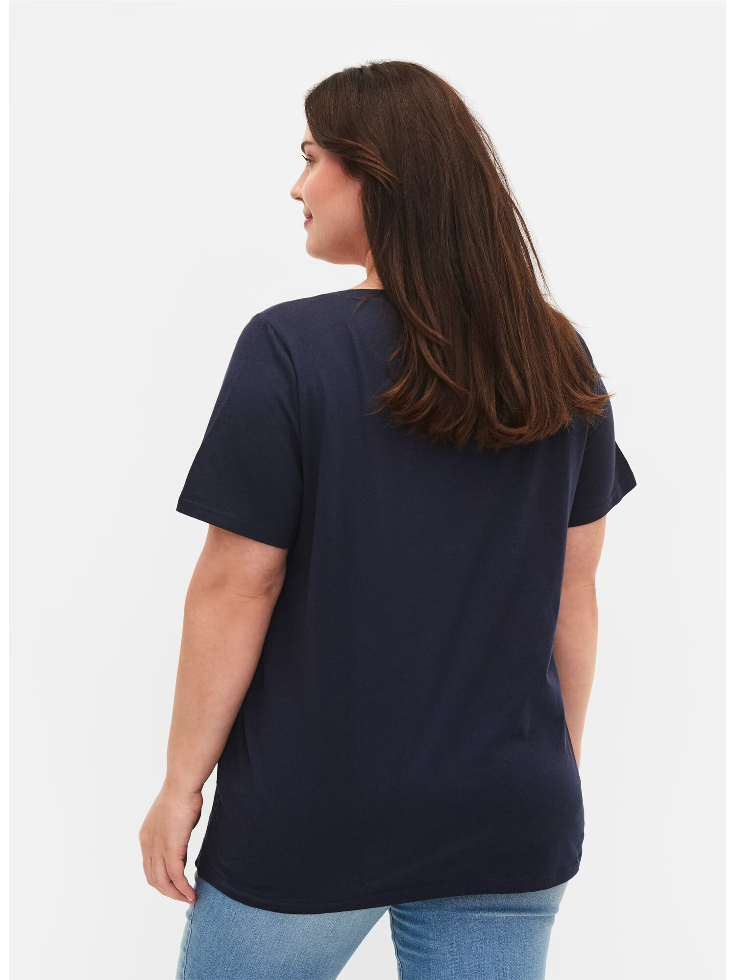 Zizzi Tricou 'Casy' bleumarin - Pled.ro