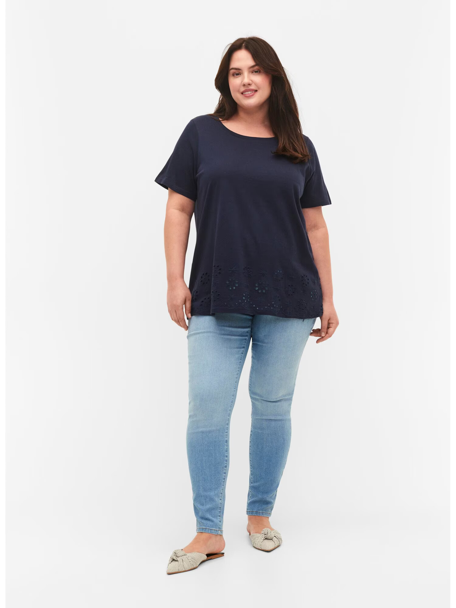 Zizzi Tricou 'Casy' bleumarin - Pled.ro