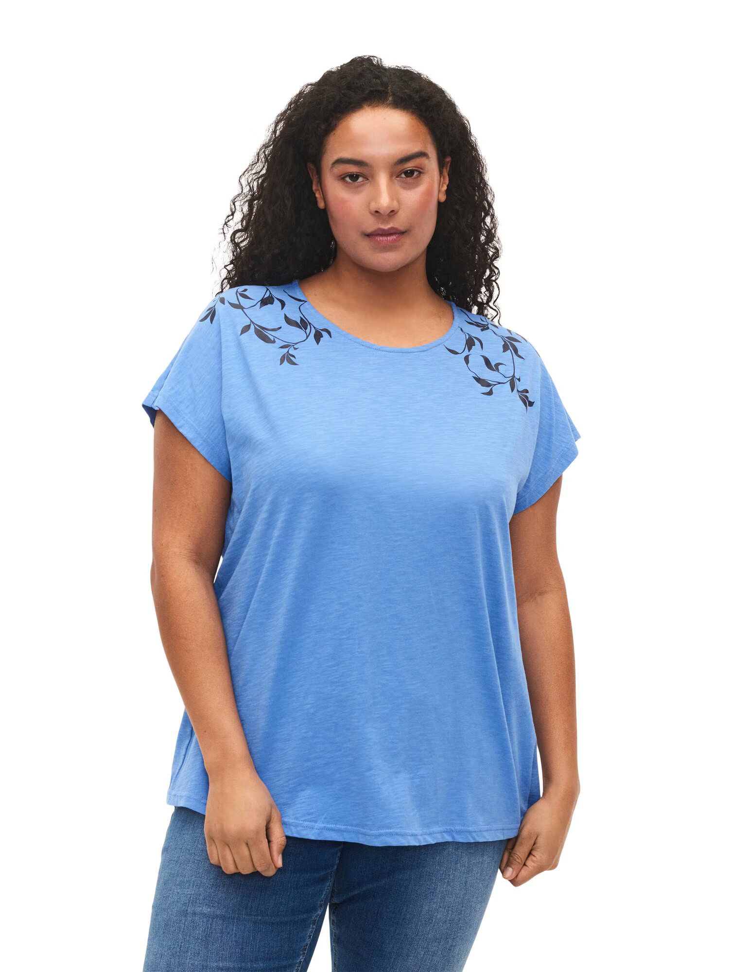 Zizzi Tricou 'Dan' bleumarin / albastru ultramarin - Pled.ro