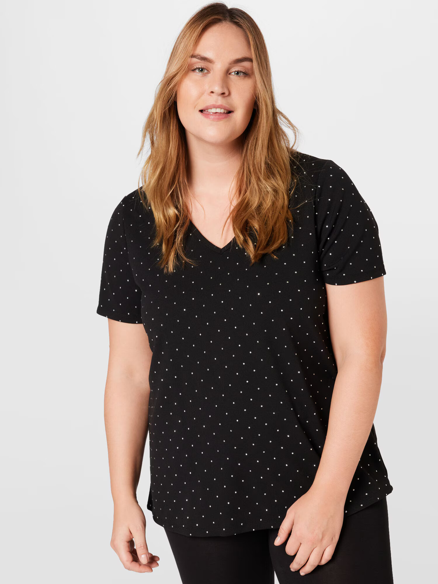 Zizzi Tricou 'DARO' negru - Pled.ro