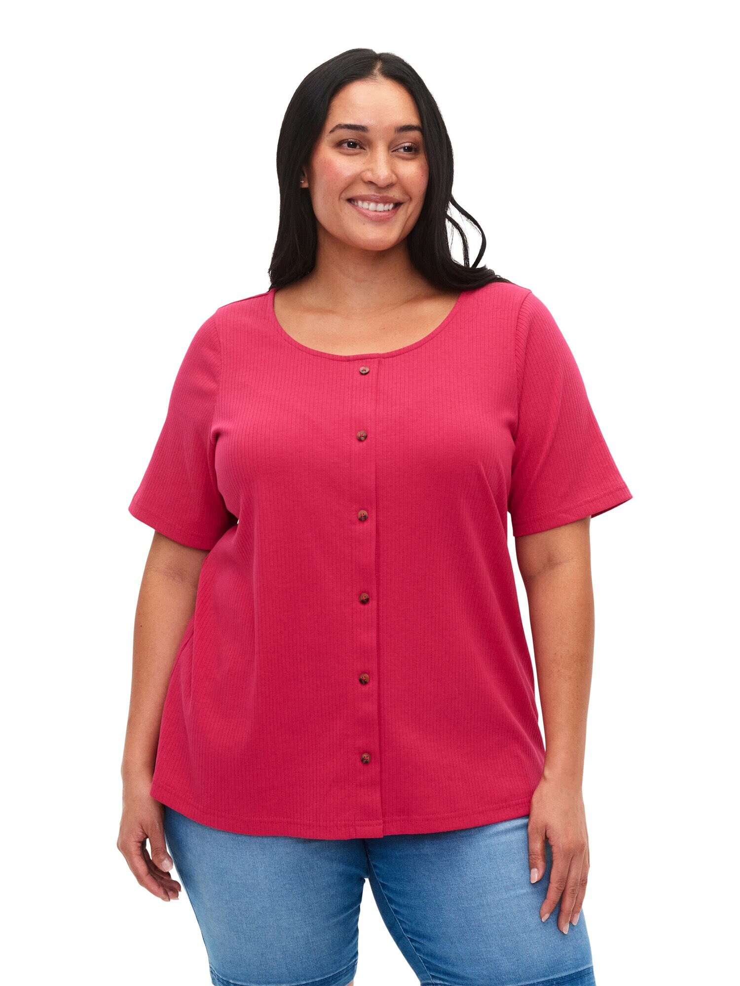 Zizzi Tricou 'EATHENA' fucsia - Pled.ro