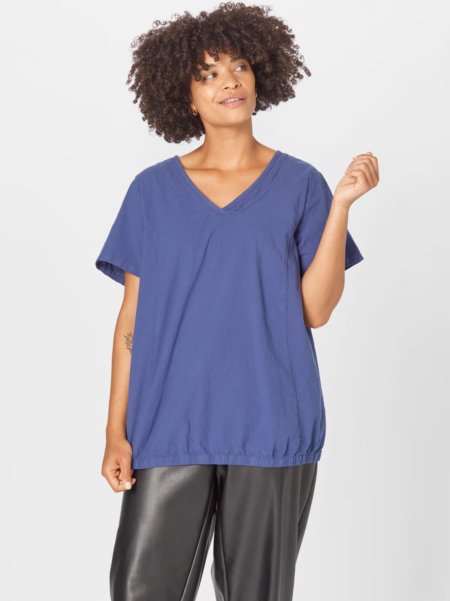 Zizzi Tricou 'JEASY' albastru regal - Pled.ro