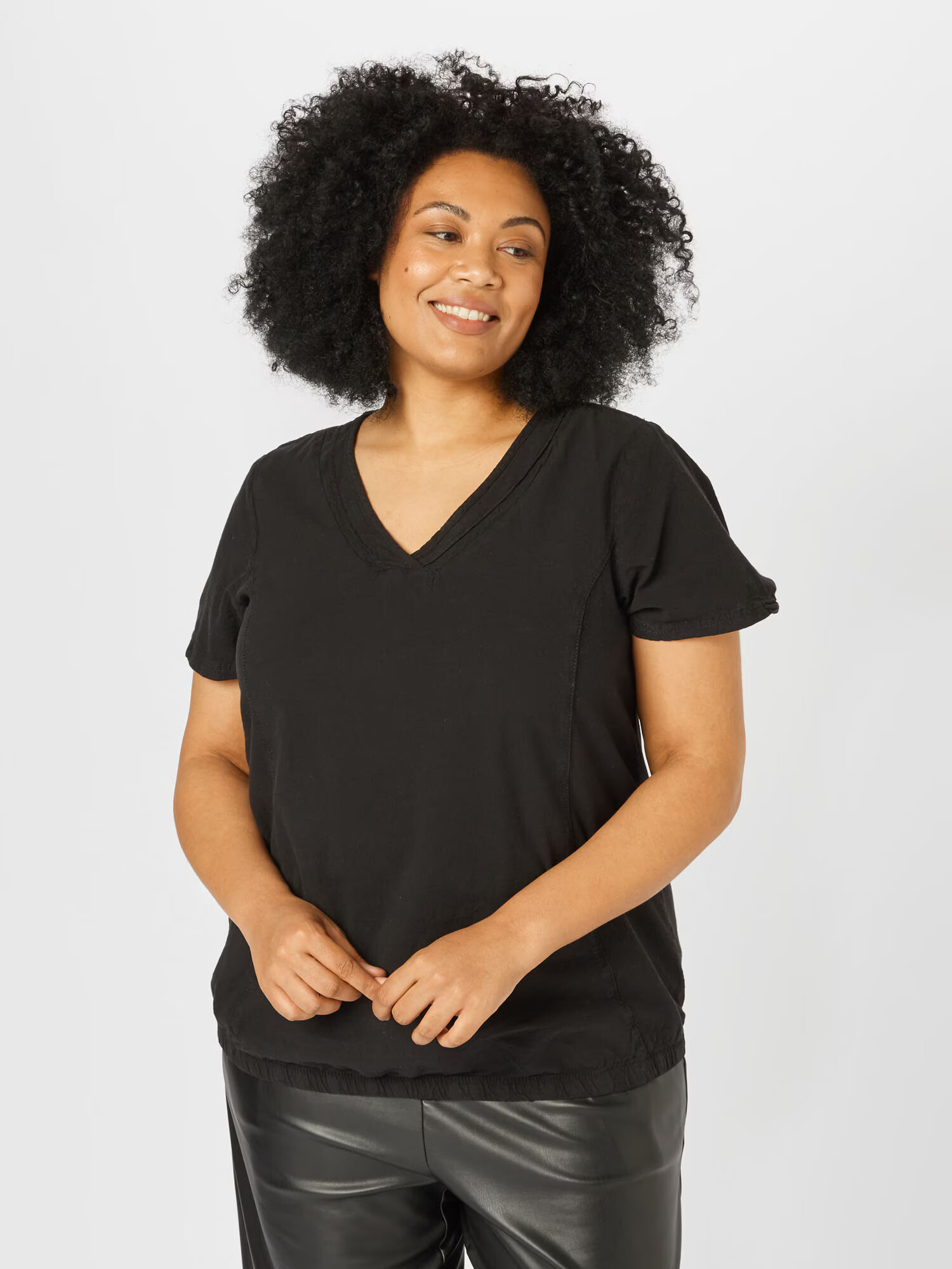 Zizzi Tricou 'JEASY' negru - Pled.ro