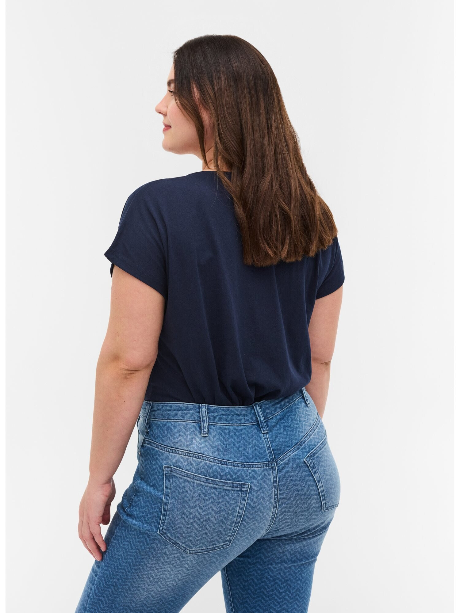 Zizzi Tricou 'Katja' bleumarin - Pled.ro