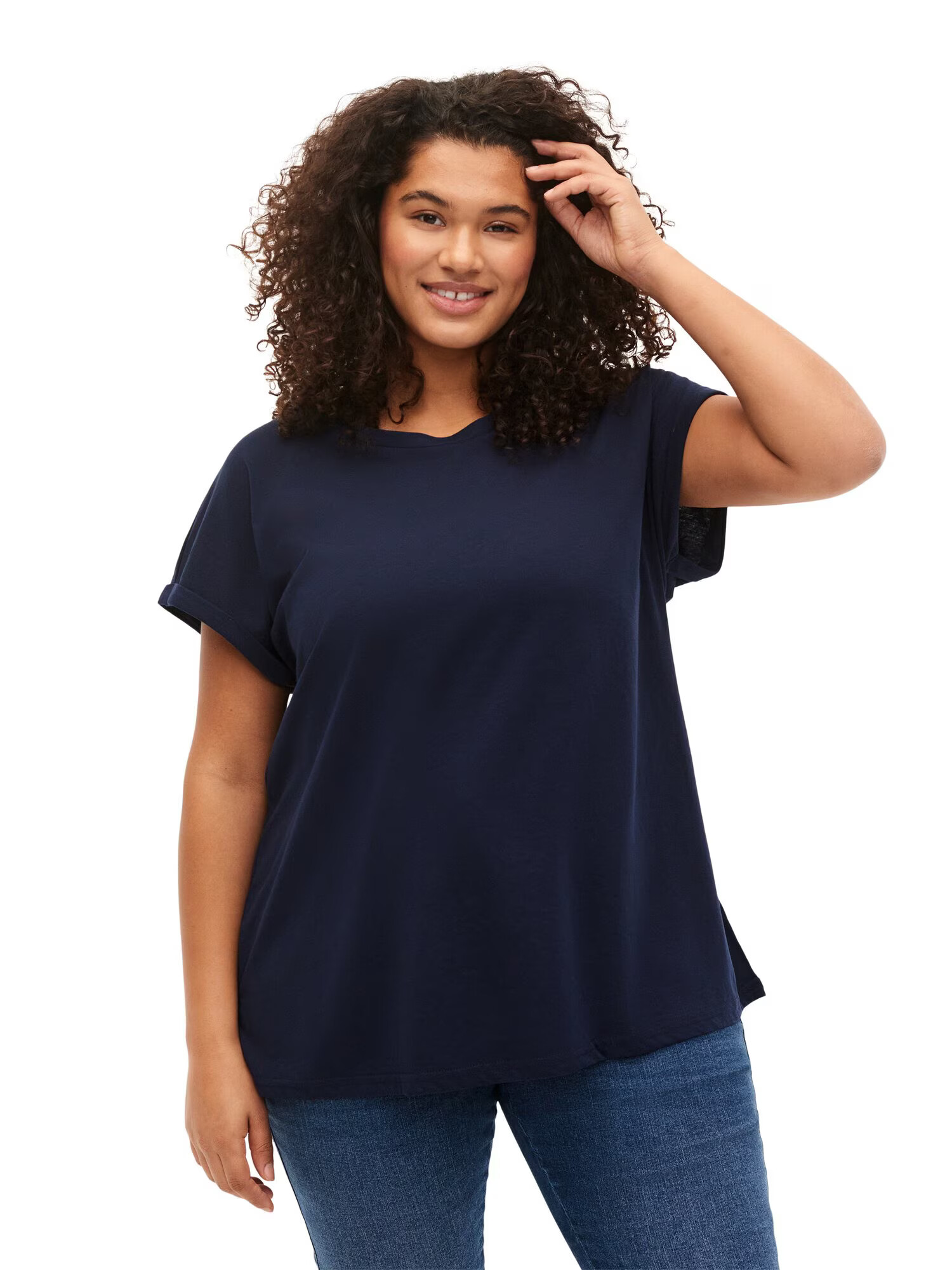 Zizzi Tricou 'KATJA' bleumarin - Pled.ro