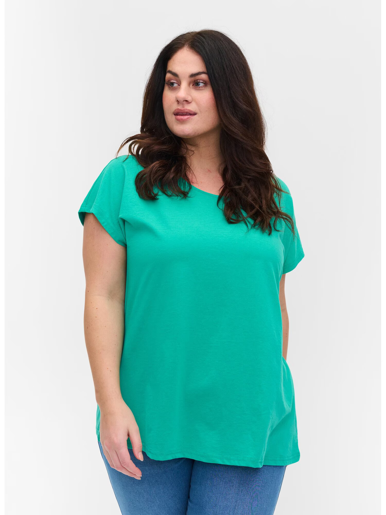 Zizzi Tricou 'Katja' verde - Pled.ro