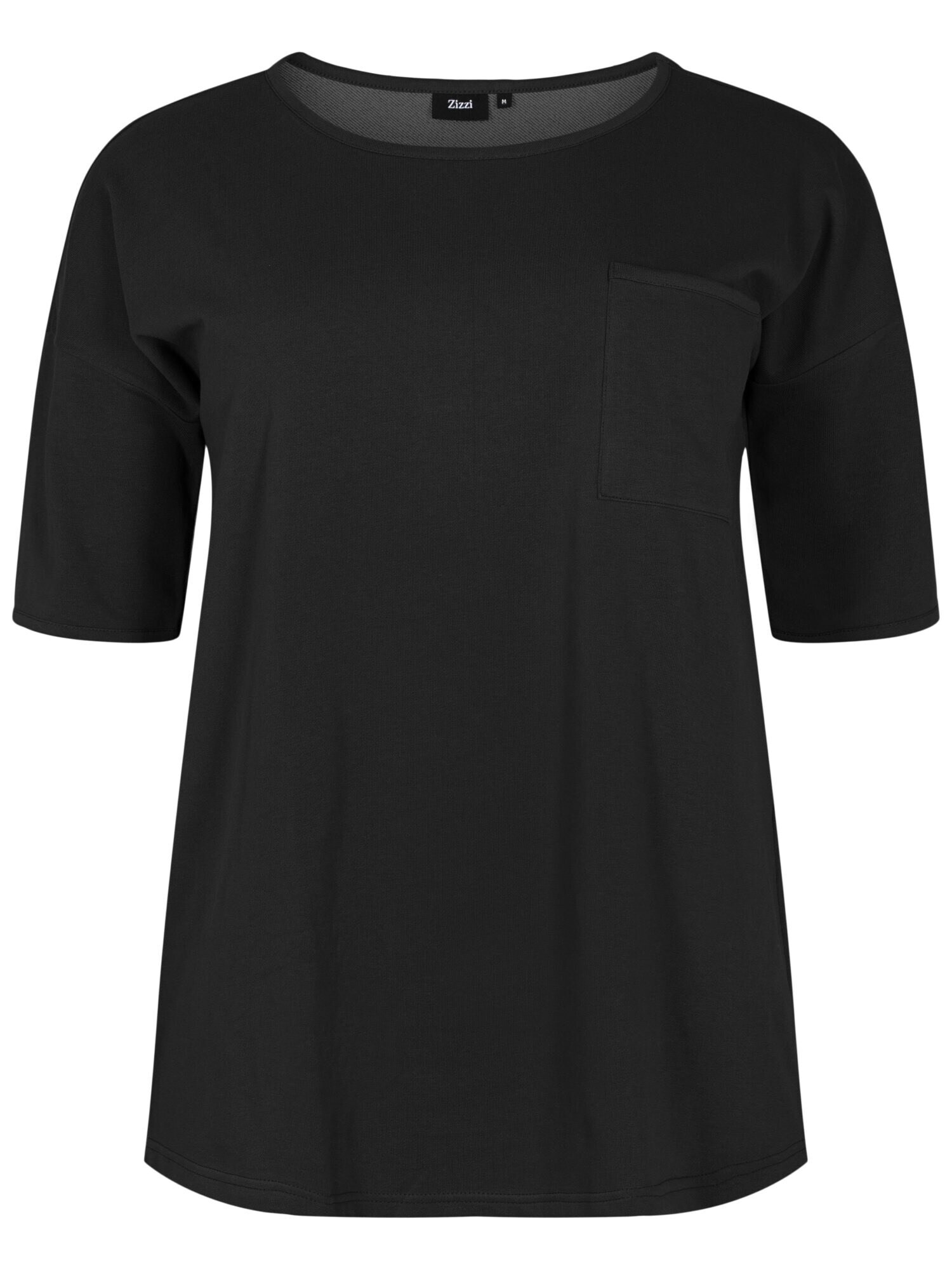 Zizzi Tricou 'Mcharline' negru - Pled.ro