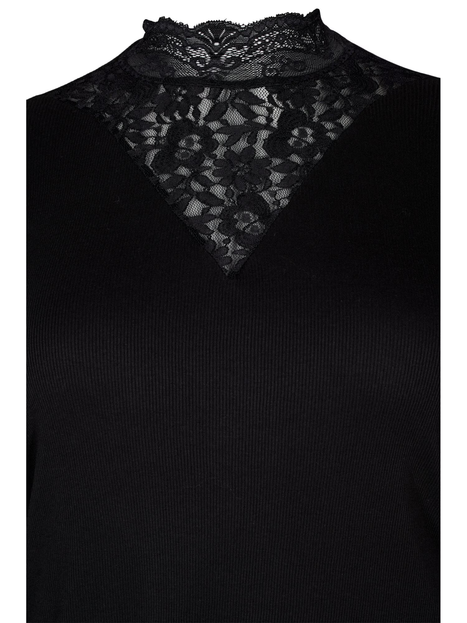 Zizzi Tricou 'Mliv' negru - Pled.ro