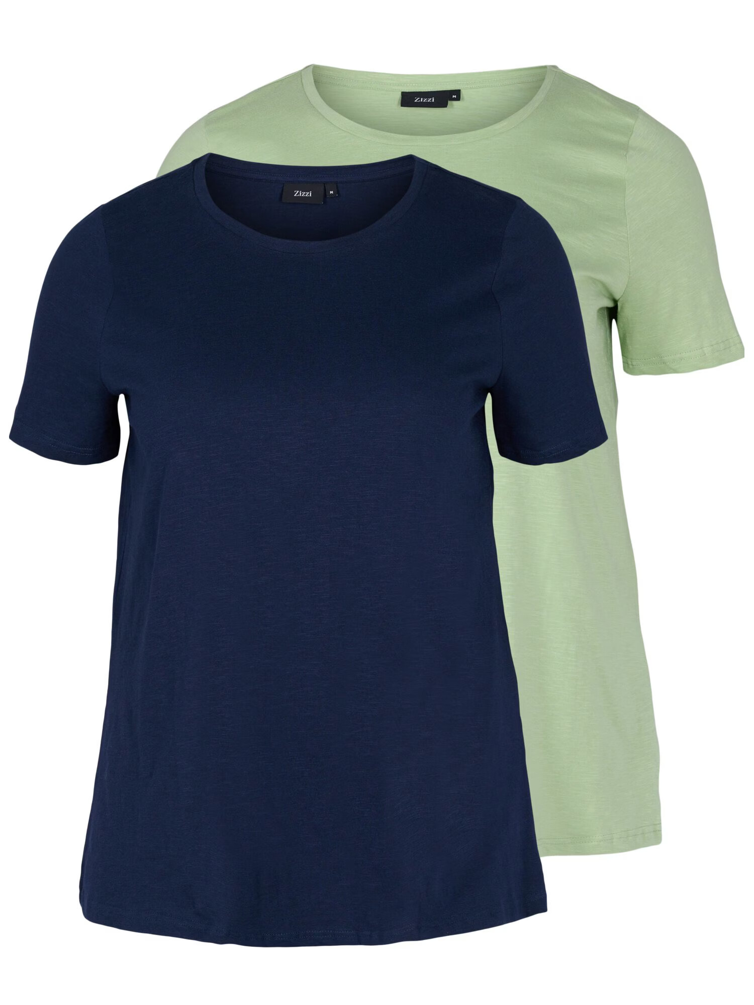 Zizzi Tricou 'MULTIPACK' bleumarin / verde - Pled.ro