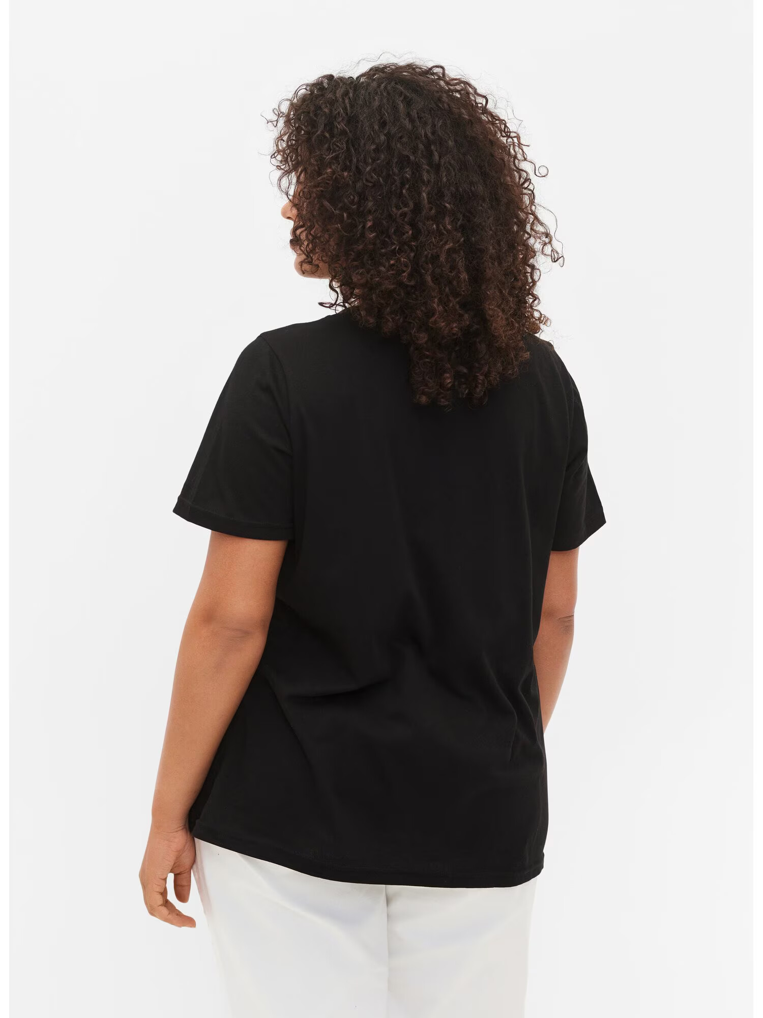 Zizzi Tricou roz deschis / negru - Pled.ro