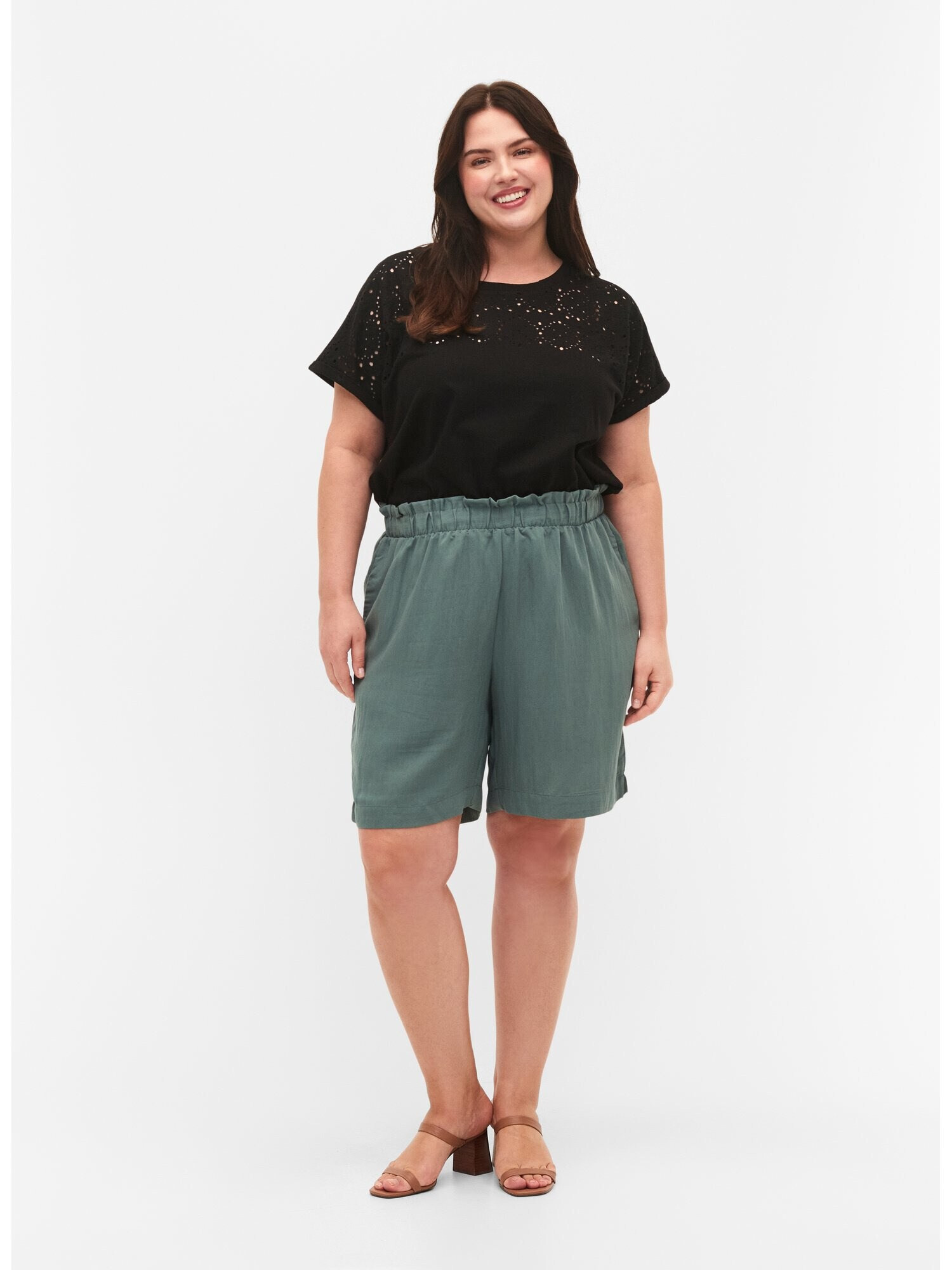 Zizzi Tricou 'Sofia' negru - Pled.ro