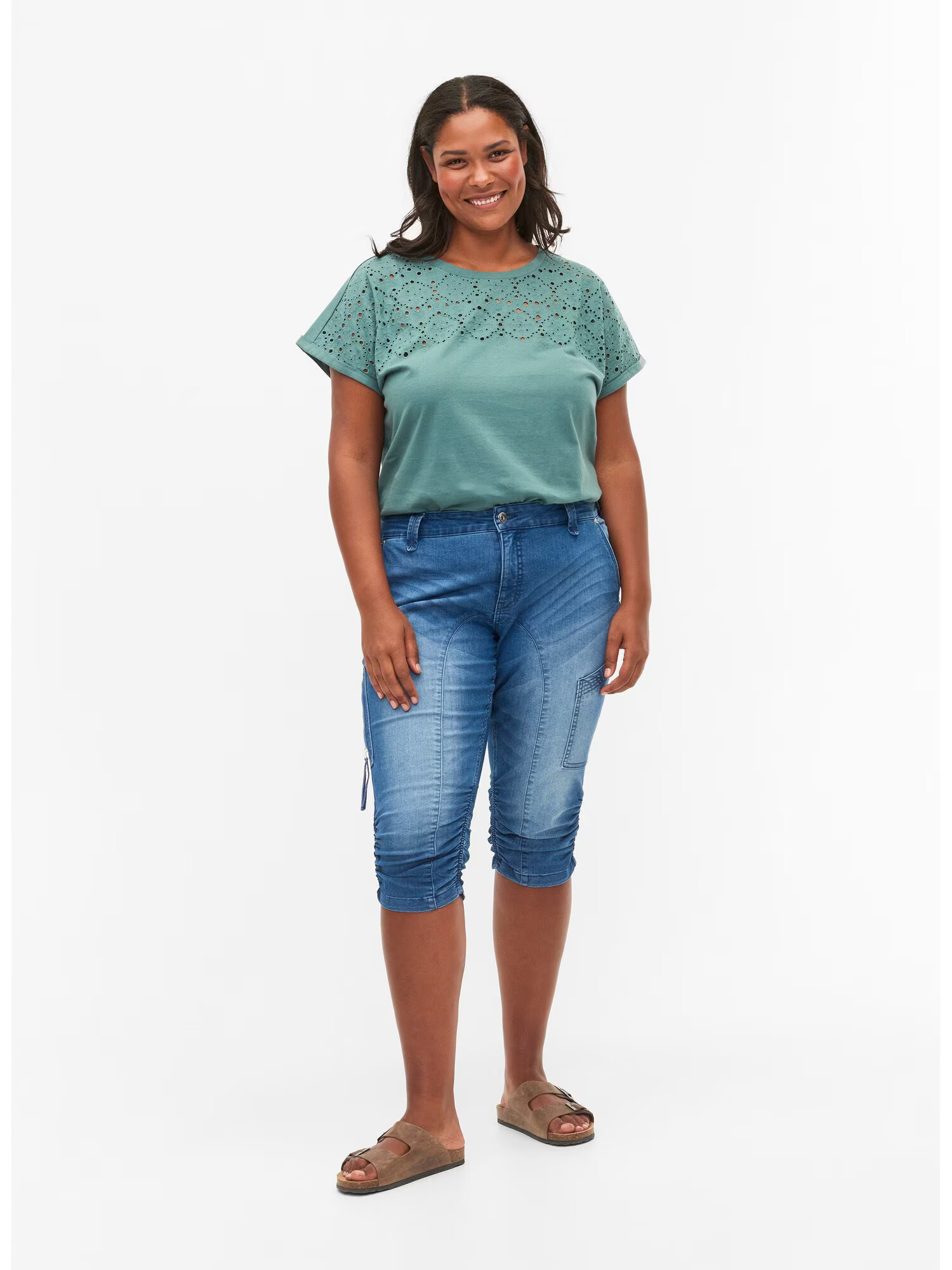 Zizzi Tricou 'Sofia' verde - Pled.ro