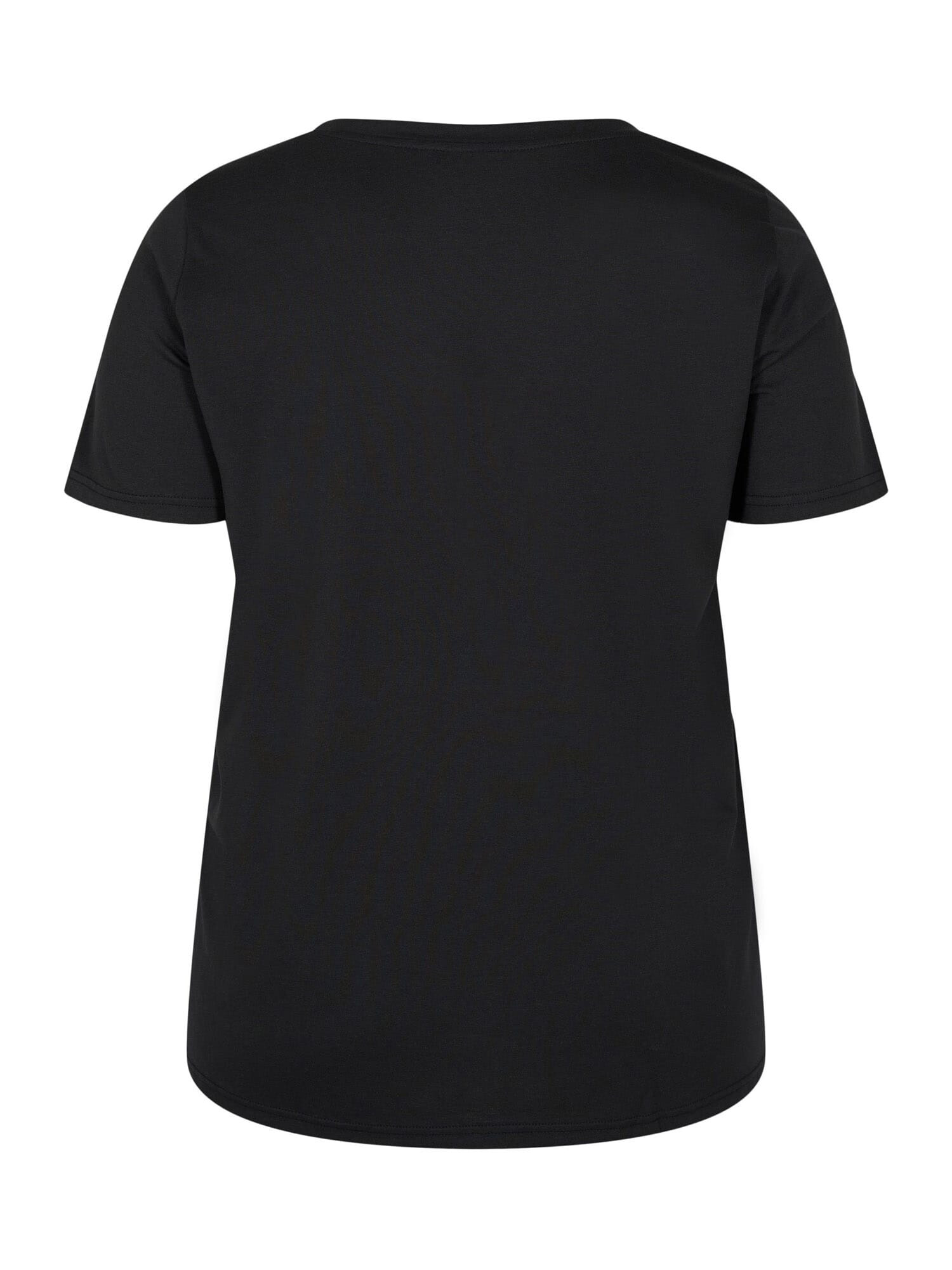 Zizzi Tricou 'THEA' auriu / negru - Pled.ro