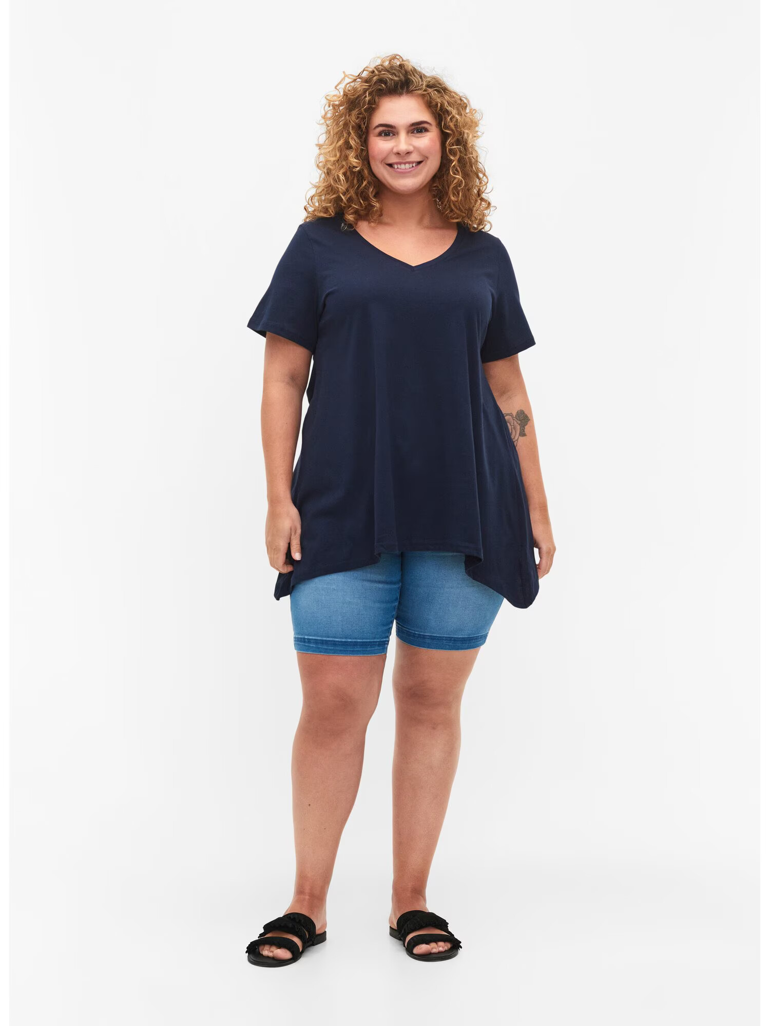 Zizzi Tricou 'VDANNA' bleumarin - Pled.ro