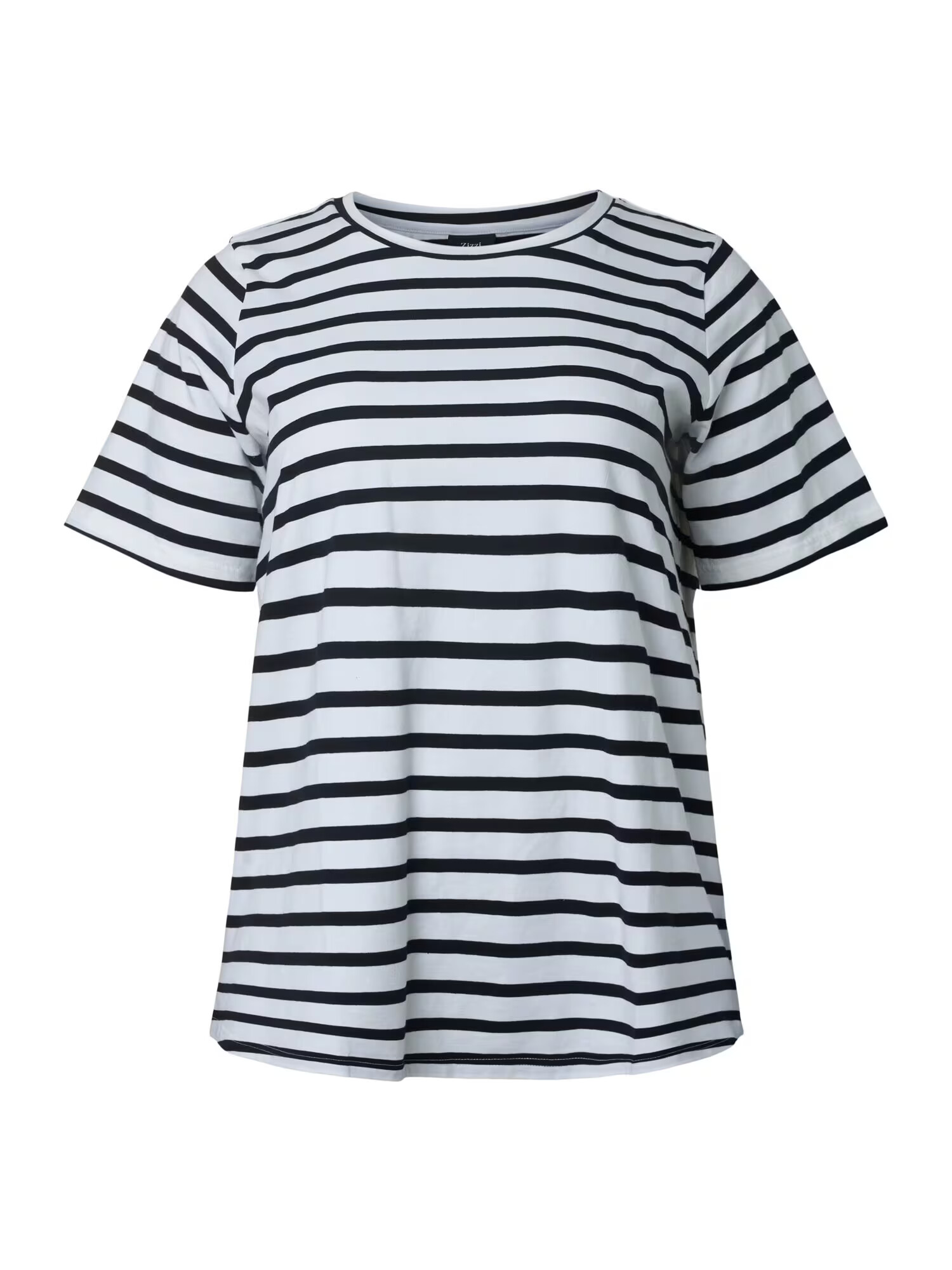 Zizzi Tricou 'VIVI' negru / alb - Pled.ro