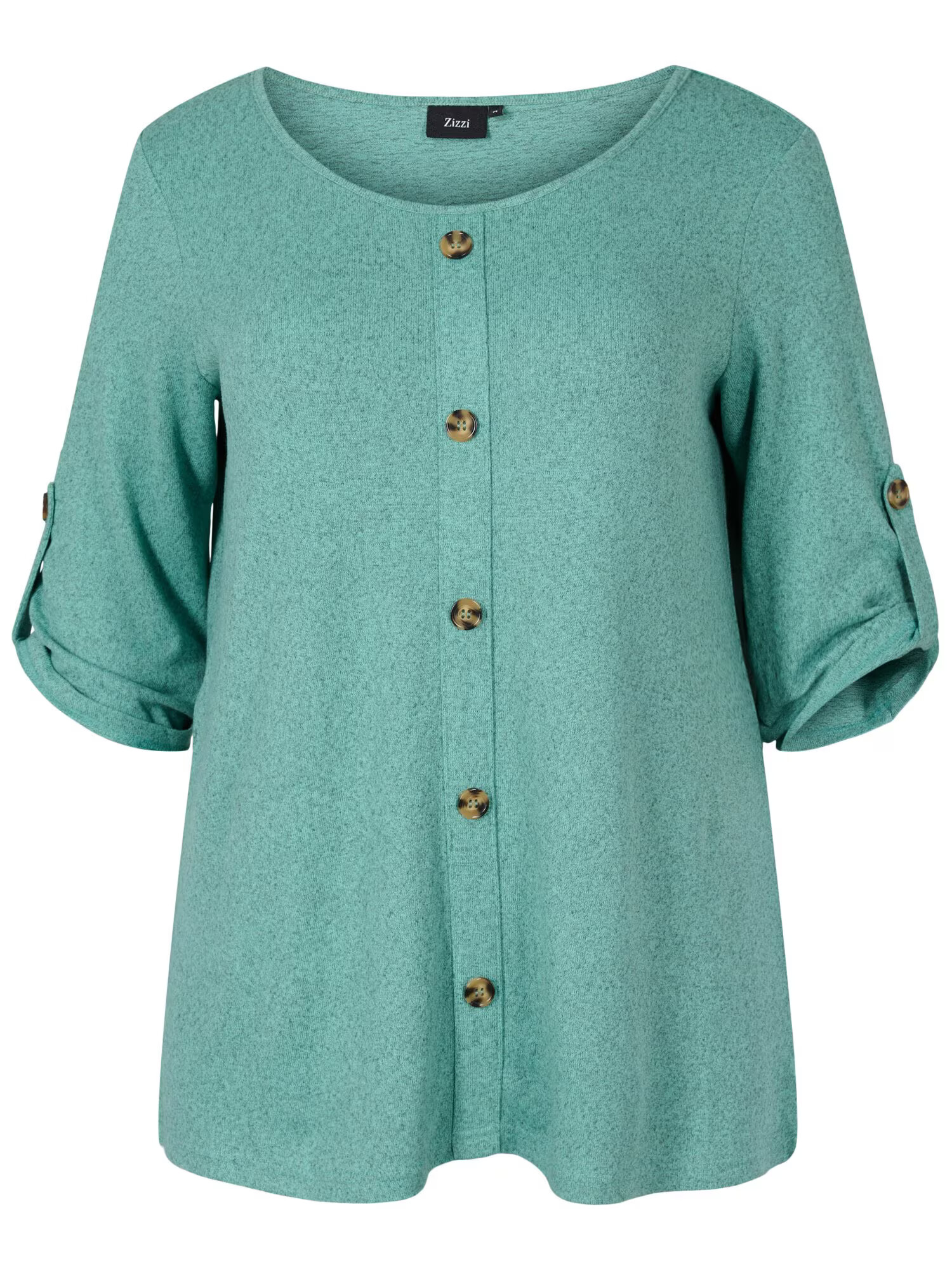 Zizzi Tricou 'VLUCCA' verde jad - Pled.ro