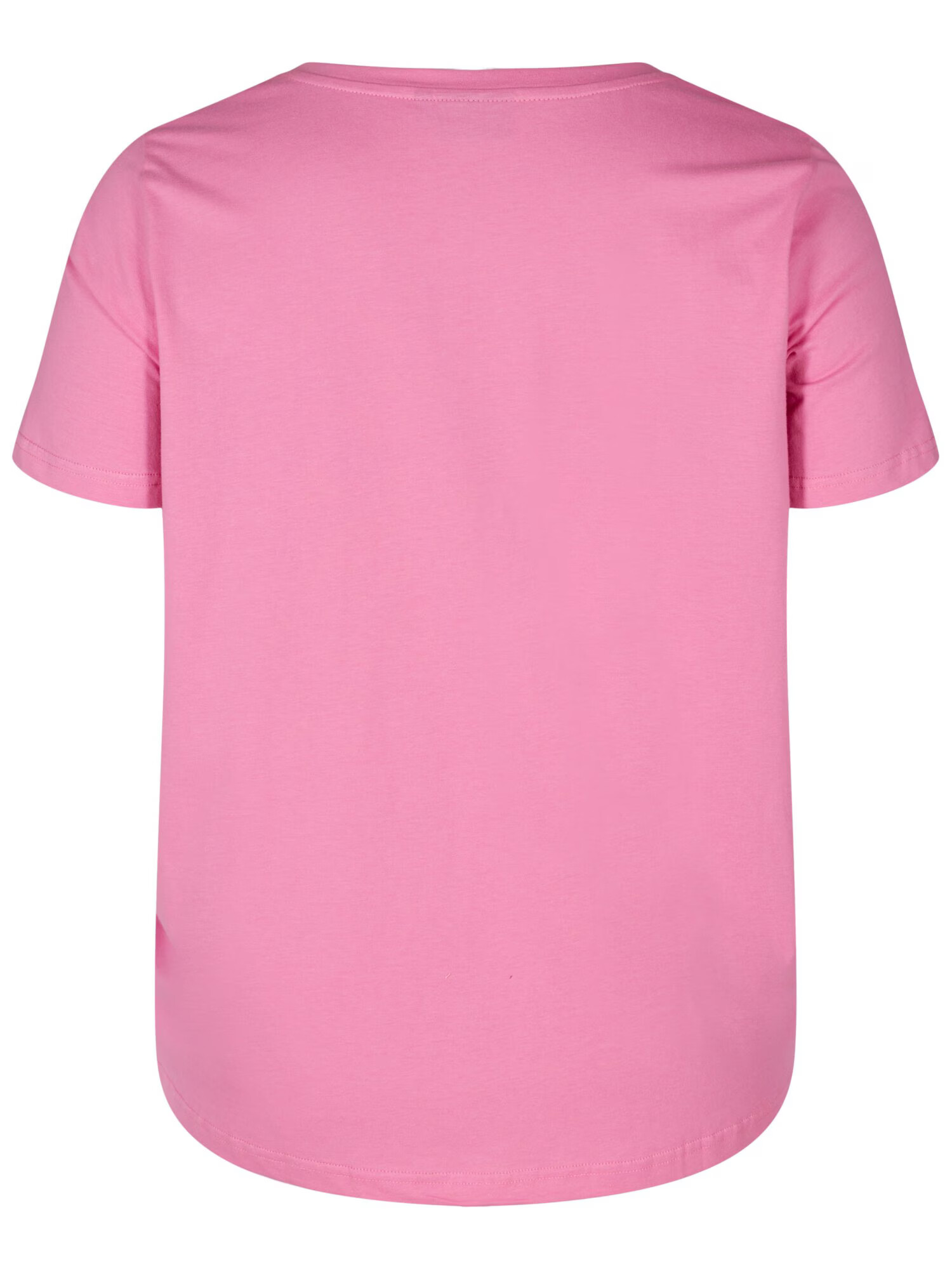 Zizzi Tricou 'Vvera' roz deschis / alb - Pled.ro