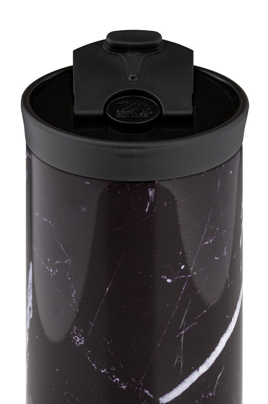 24bottles Cana termica Travel Tumbler Black Marble 600ml - Pled.ro