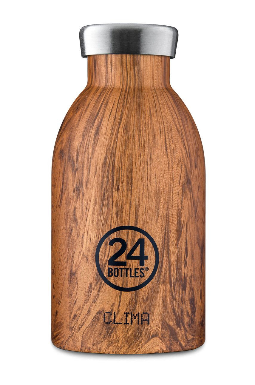 24bottles Sticla termică Clima Sequoia Wood 330ml Clima.330.Sequoia.Wood-SequoiaWoo - Pled.ro