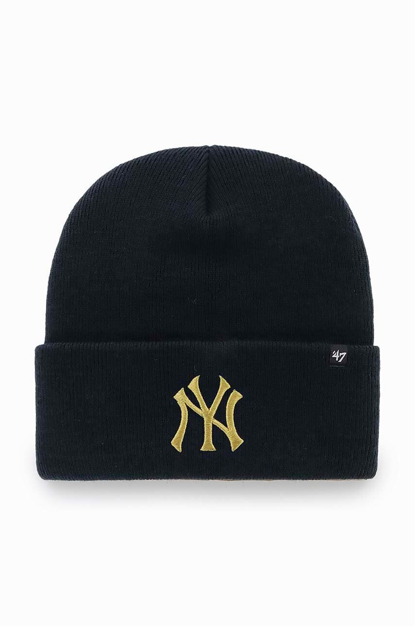 47brand caciula Mlb New York Yankees culoarea albastru marin - Pled.ro