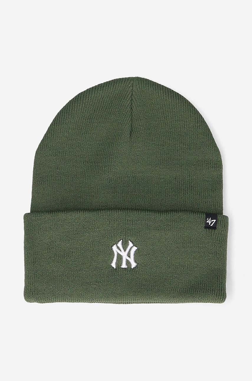 47brand caciula New York Yankees Moss Base culoarea verde - Pled.ro