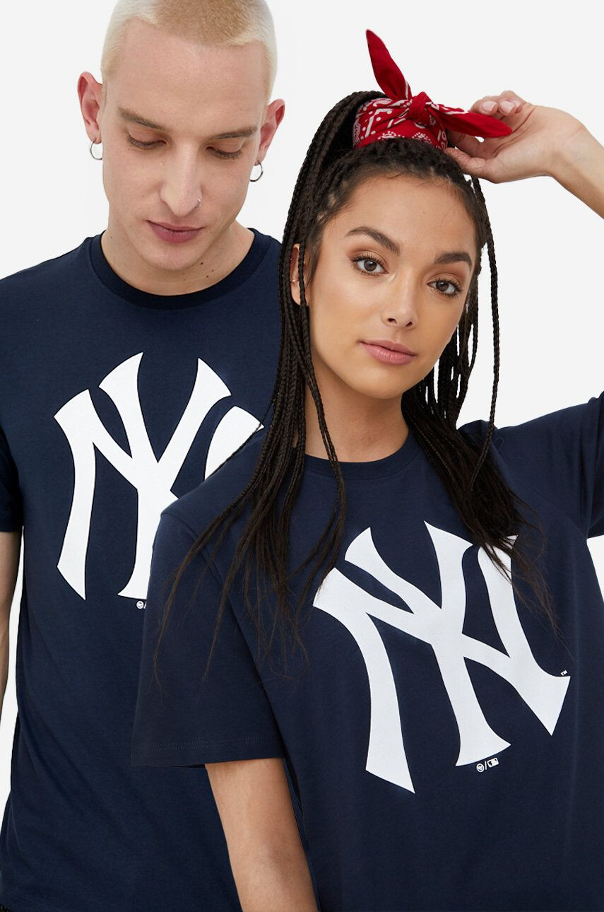 47brand tricou din bumbac Mlb New York Yankees - Pled.ro