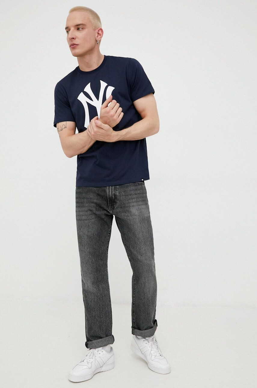 47brand tricou din bumbac Mlb New York Yankees - Pled.ro