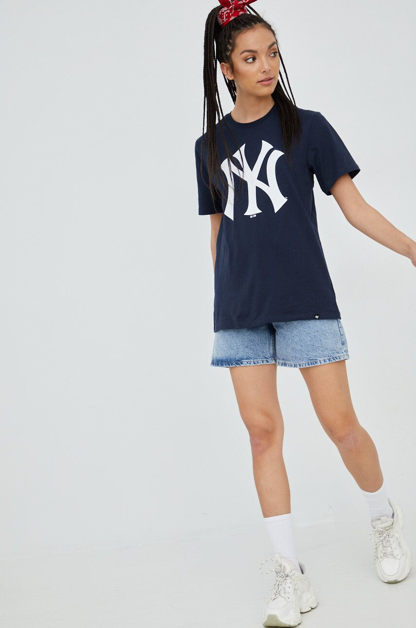 47brand tricou din bumbac Mlb New York Yankees - Pled.ro