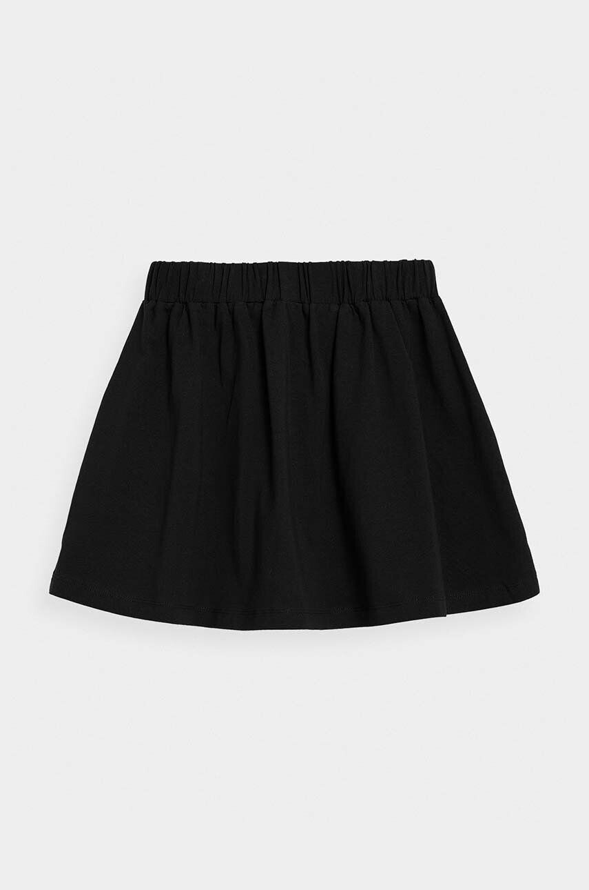 4F fusta fete F009 culoarea negru mini evazati - Pled.ro