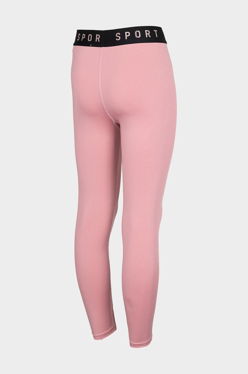 4F leggins copii culoarea roz neted - Pled.ro