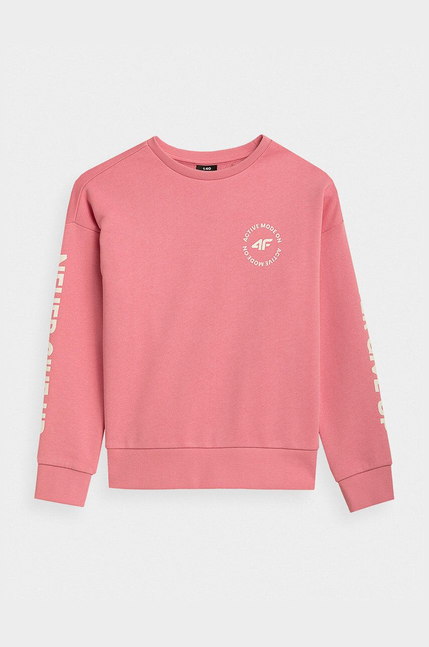 4F Longsleeve din bumbac pentru copii - Pled.ro