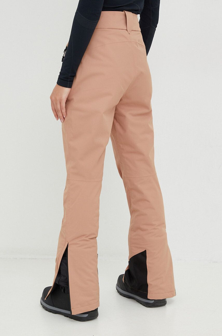 4F pantaloni de schi culoarea bej - Pled.ro