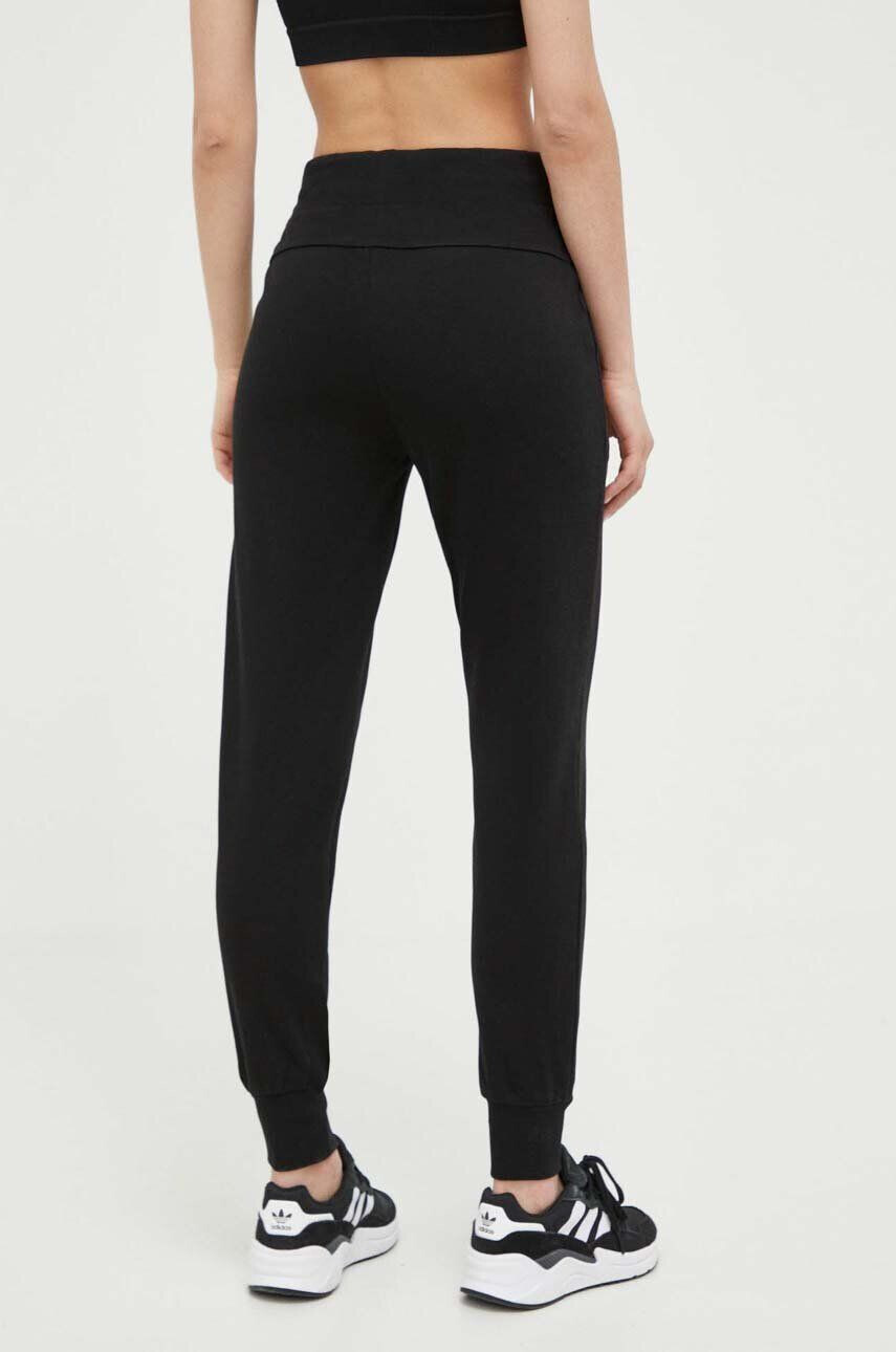 4F pantaloni de trening culoarea negru neted - Pled.ro