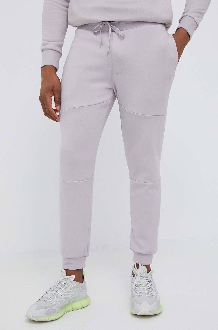 4F pantaloni de trening culoarea roz neted - Pled.ro