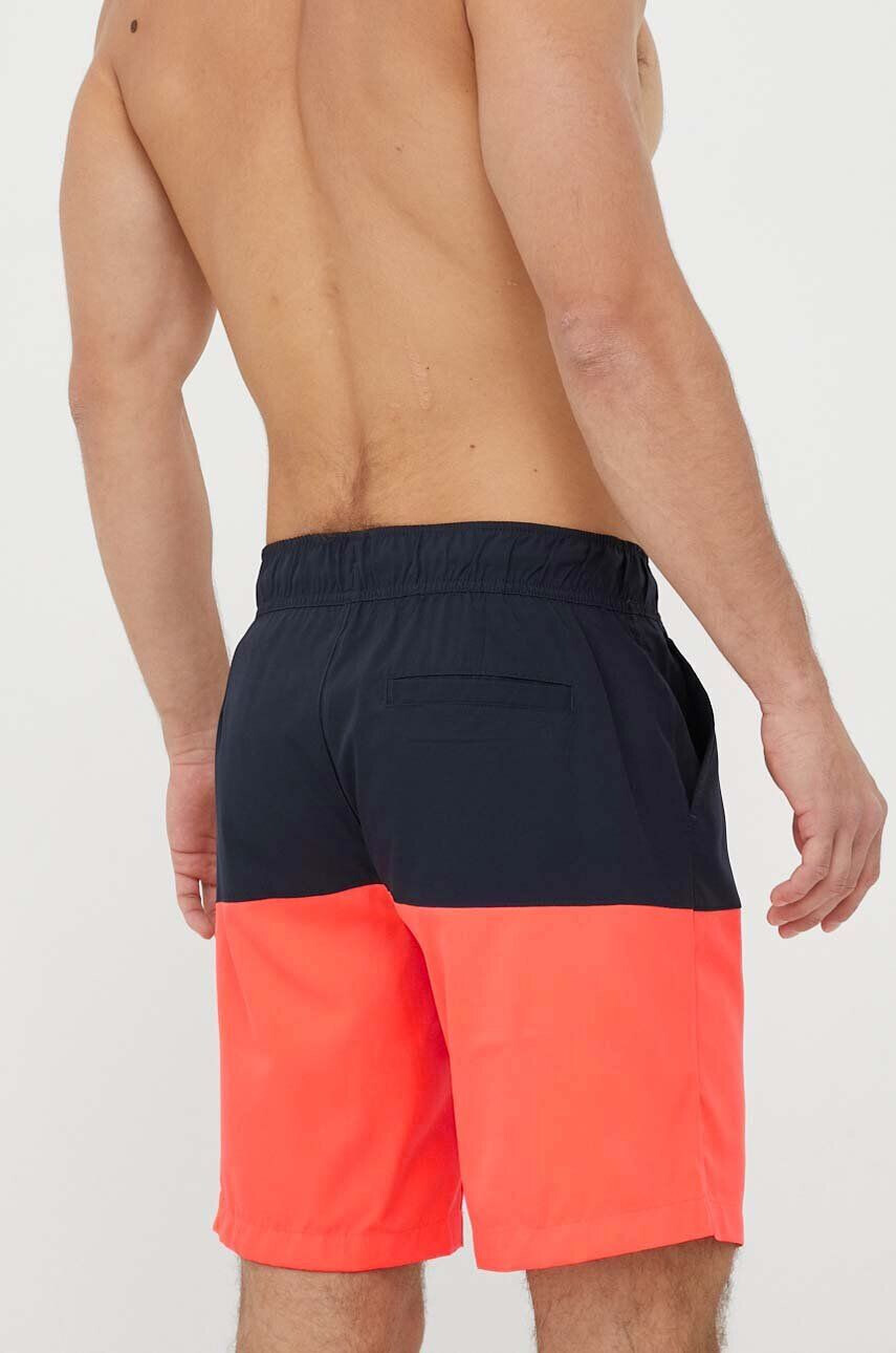 4F pantaloni scurti de baie culoarea rosu - Pled.ro