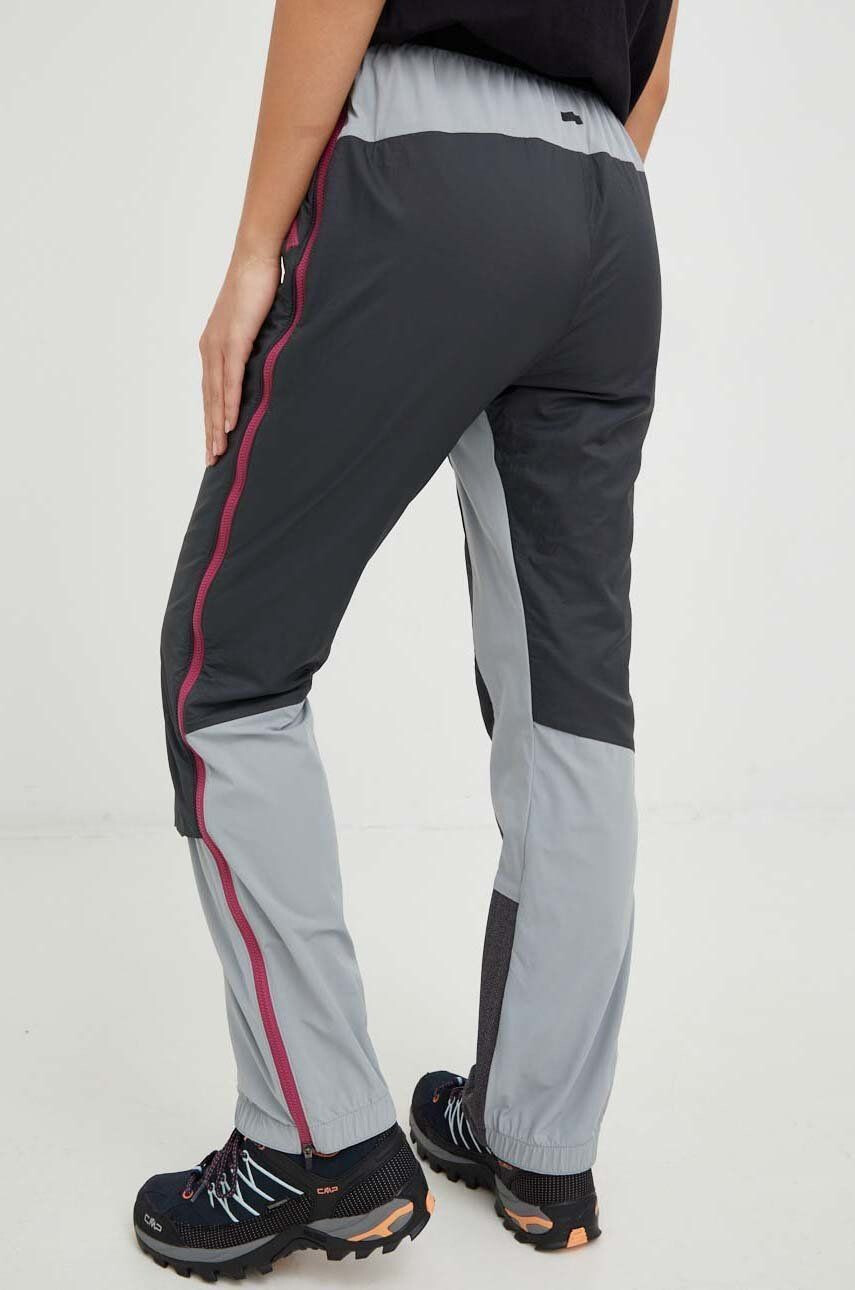 4F pantaloni sport femei culoarea gri - Pled.ro