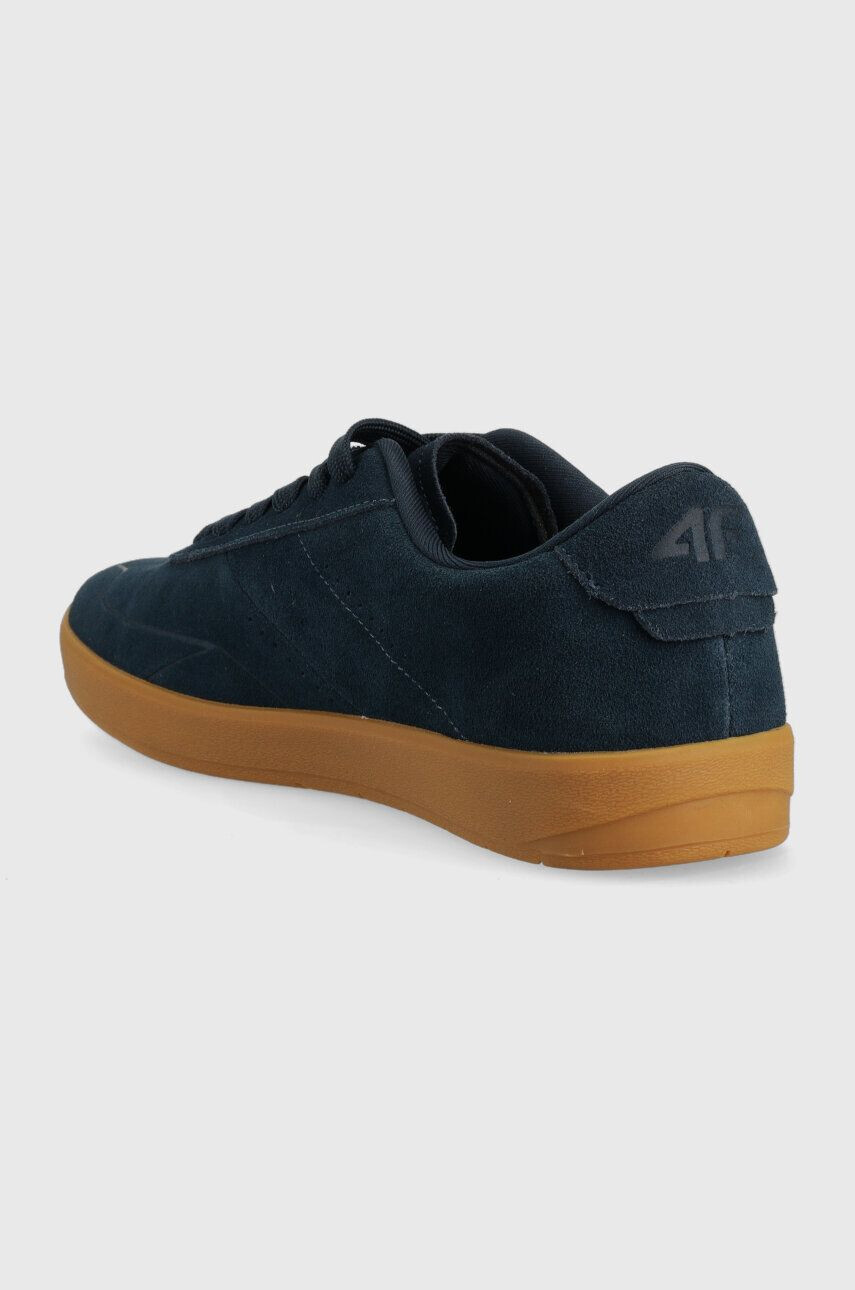 4F sneakers din piele intoarsă culoarea albastru marin - Pled.ro