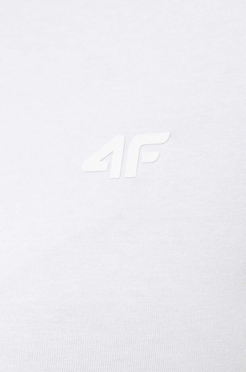 4F tricou femei culoarea alb - Pled.ro