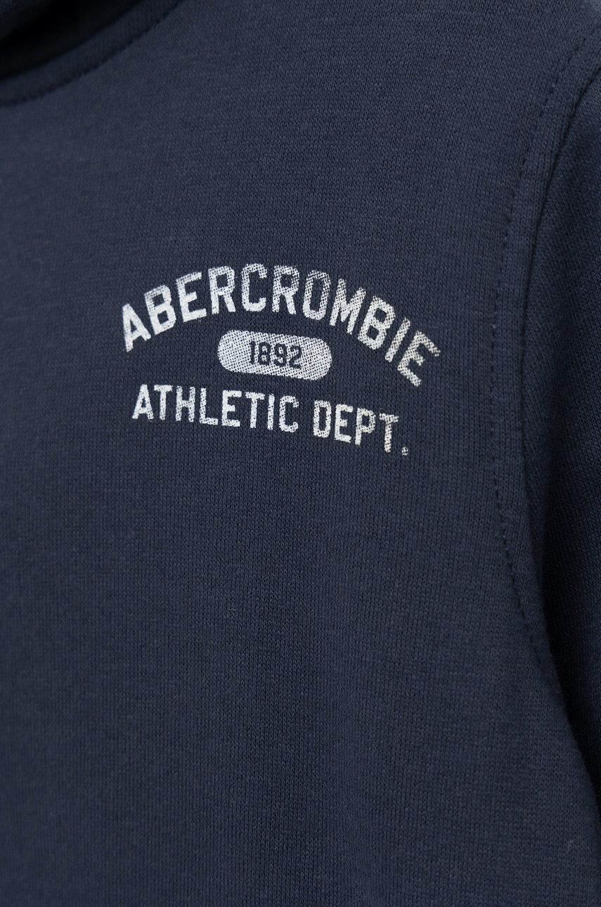 Abercrombie & Fitch bluza copii cu glugă cu imprimeu - Pled.ro